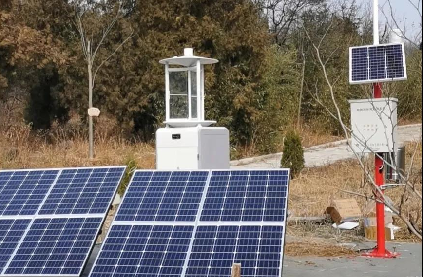 安徽?qǐng)瑯蛄謽I(yè)局從云飛科技引進(jìn)測(cè)報(bào)燈和氣象站