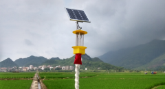 太陽能殺蟲燈在綠色農(nóng)業(yè)上的應用